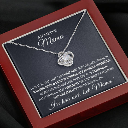 "An meine Mama" Halskette - mein Herz